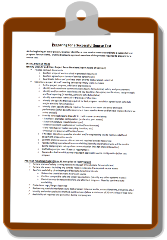 Preparing for a Successful Stack Test